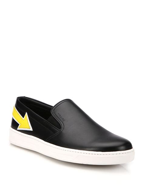 prada slip on sneakers.